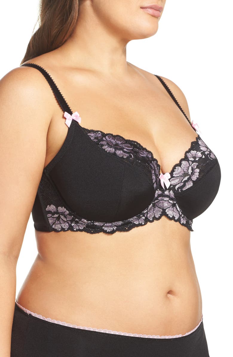 Adore Me Blossom Underwire Balconette Bra, Alternate, color,