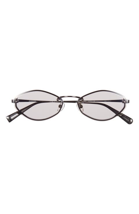 Les Lunettes Jac 57mm Irregular Oval Sunglasses