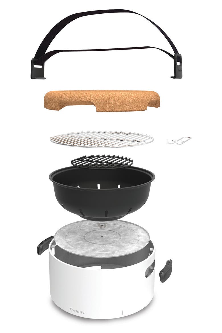 INTERNATIONAL Tabletop BBQ, Main, color, WHITE