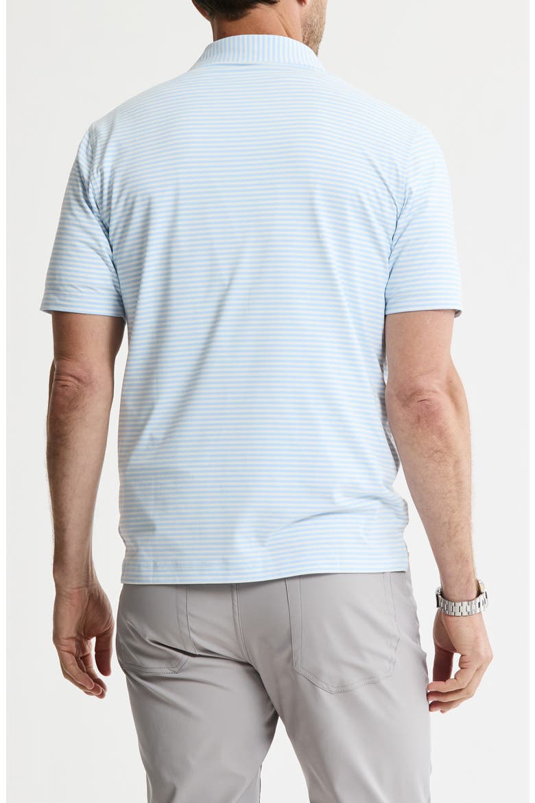 Performance Stripe Polo, Alternate, color, LIGHT BLUE STRIPE