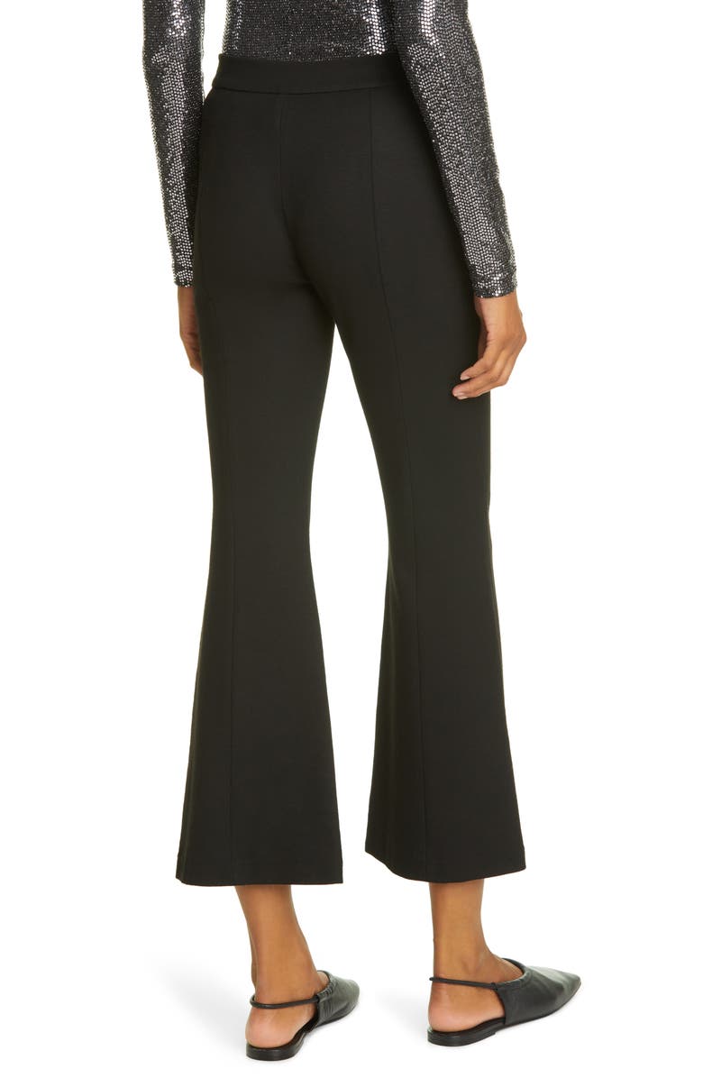 Rosetta Getty Crop Flare Knit Pants, Alternate, color, 