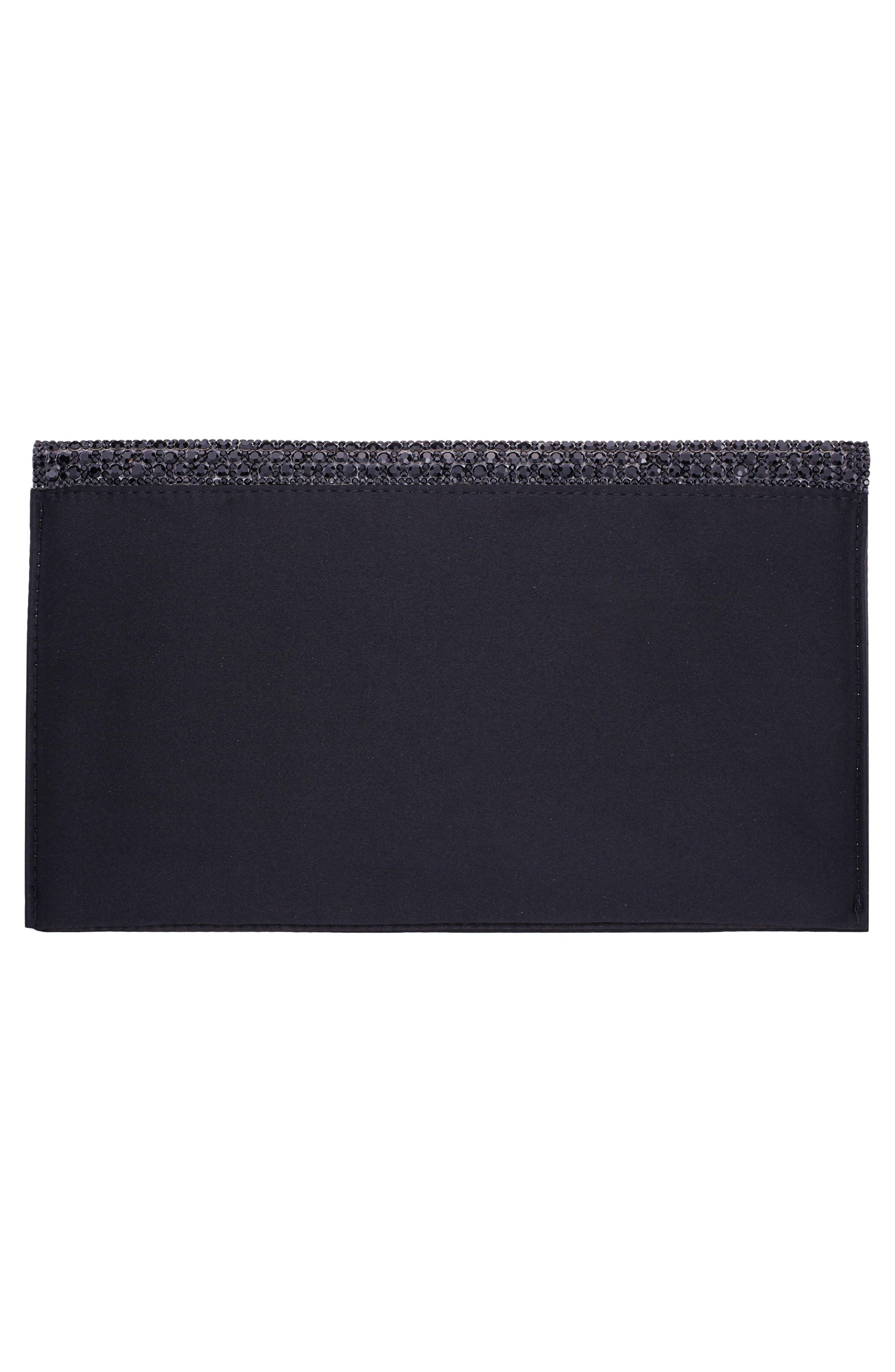 Nina Twinkle Clutch, Alternate, color, Black