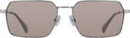 Paul Smith 58mm Modified Rectangular Sunglasses