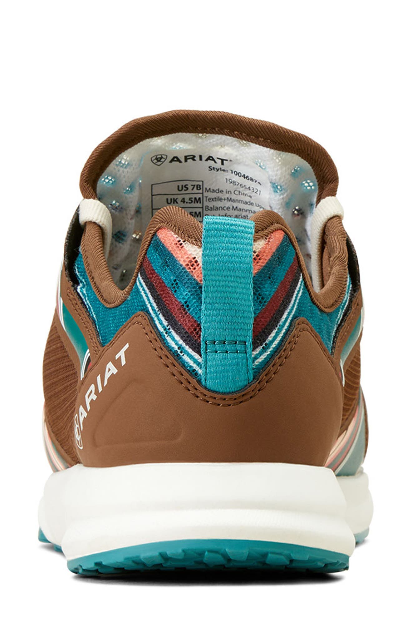 Fuse Sneaker, Alternate, color, TURQUOISE MULTI
