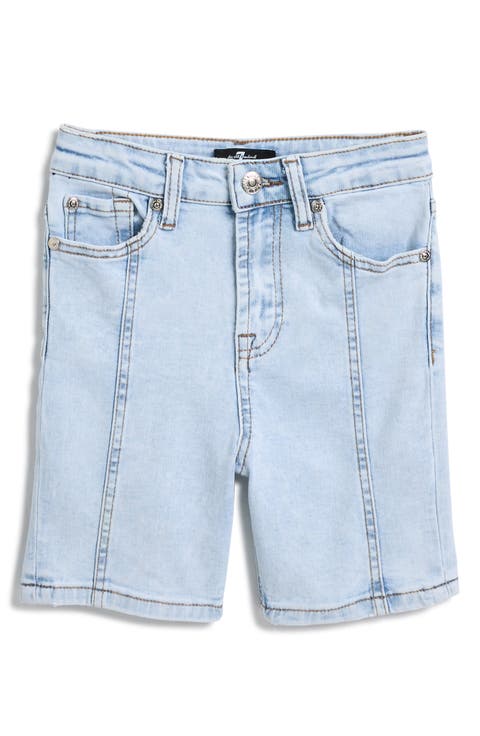Kids' Seam Detail Stretch Walk Shorts (Big Kid)