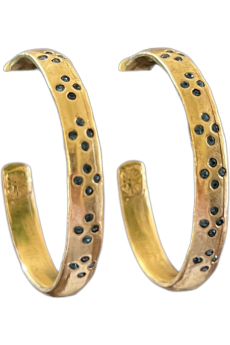 June Hoops, Main, color, Gold
