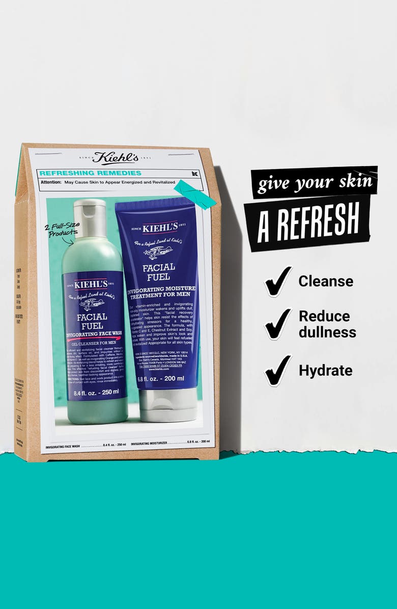 Kiehl's Since 1851 Refreshing Remedies Gift Set $75 Value, Alternate, color, 