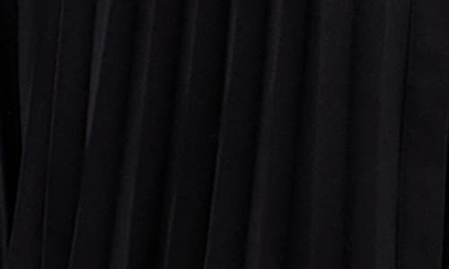 City Chic Celine Belted Long Sleeve Maxi Shirtdress In Black