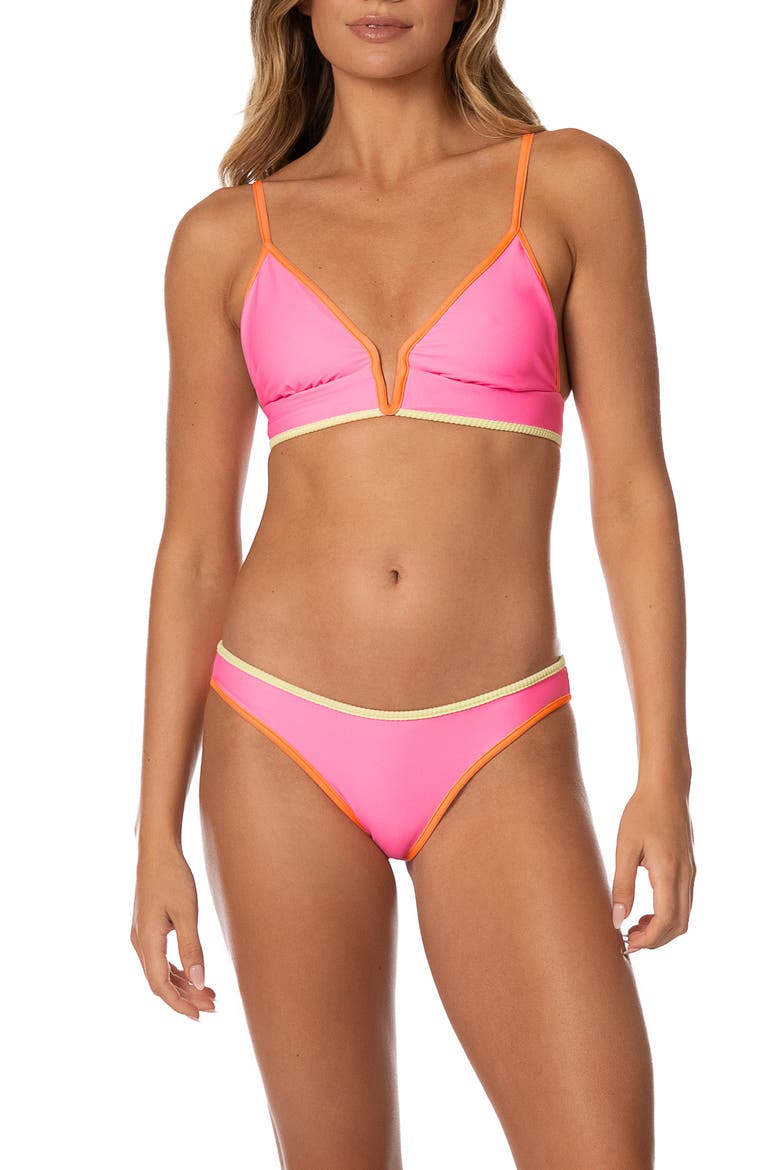 Sugar Sun Iconic Bikini Bottoms, Alternate, color, LT/ PASTEL PINK