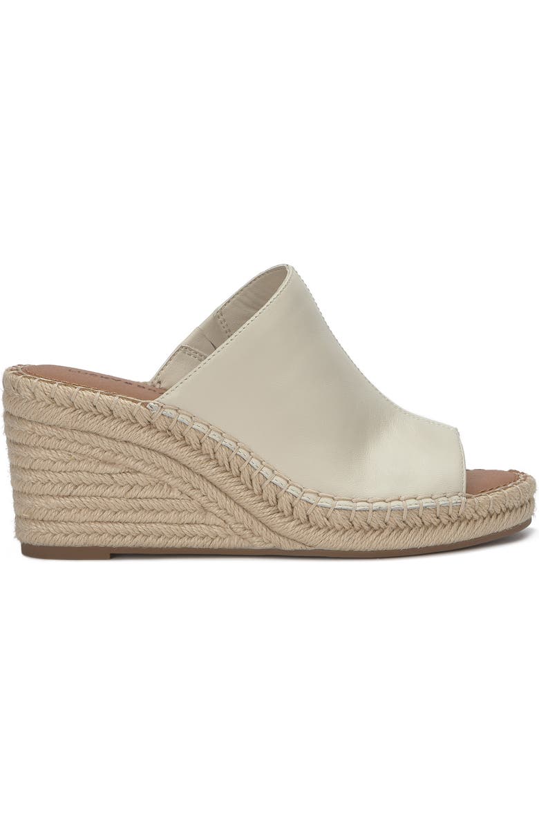 Lucky Brand Cabriah Espadrille Platform Wedge Slide Sandal, Alternate, color, Tusk
