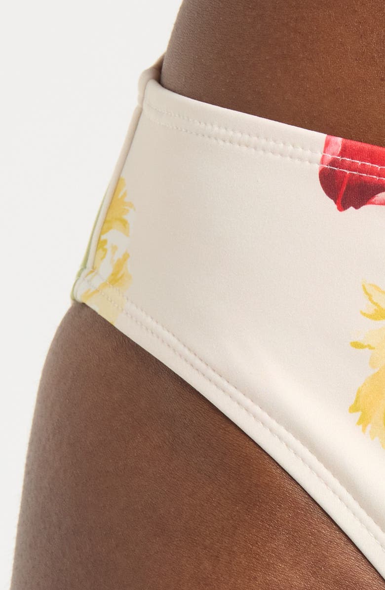 Hutch High Waist Bikini Bottoms, Alternate, color, Watercolor Rococo Bouquet Ivory/Multi