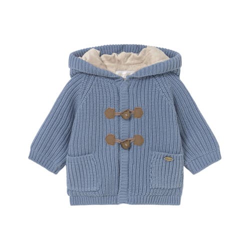 Mayoral Lined Knit Cardigan in Blue 