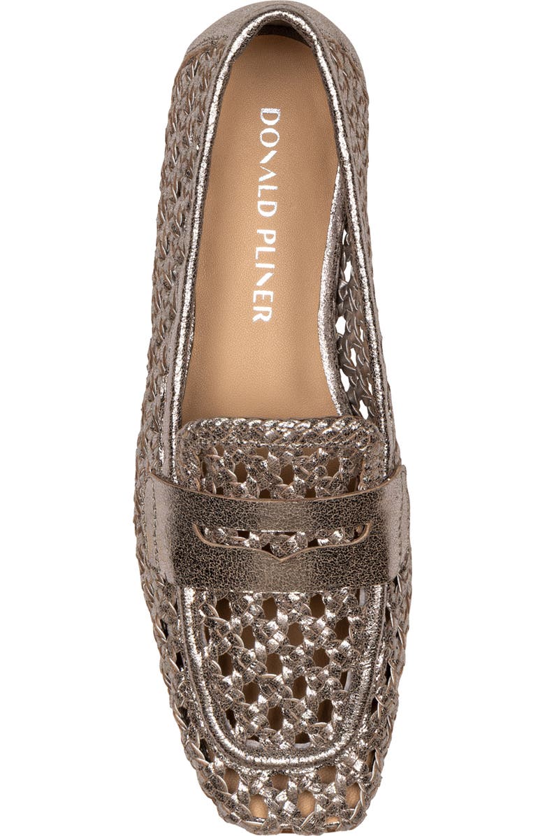 Donald Pliner Naolin Penny Loafer, Alternate, color, Pewter
