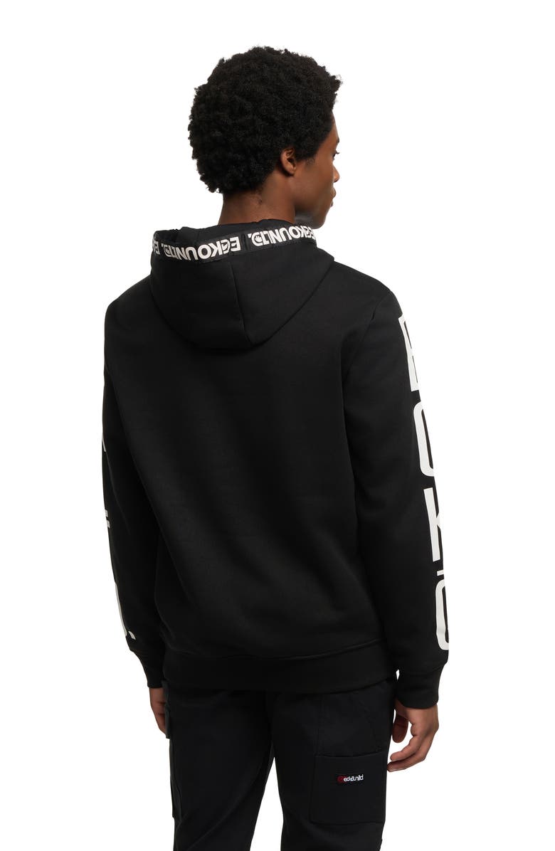 Ecko Unltd. Arm Stamps Hoodie, Alternate, color, Black