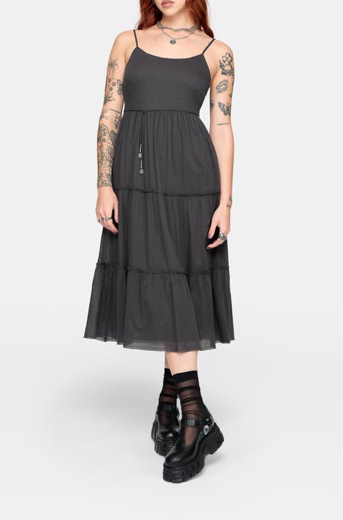 Zyra Tiered Midi Dress