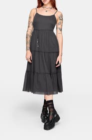 Disturbia Zyra Tiered Midi Dress
