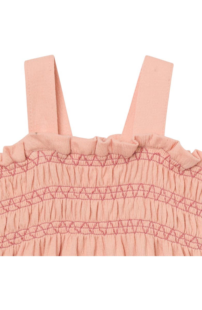 Modern Moments<sup>™</sup> by Gerber Long Leg Romper, Alternate, color, Almost Apricot