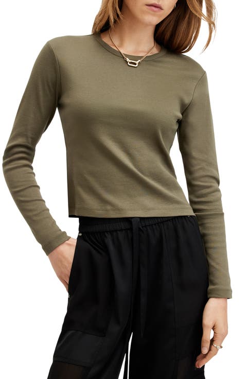 Stevie Long Sleeve Organic Cotton T-Shirt