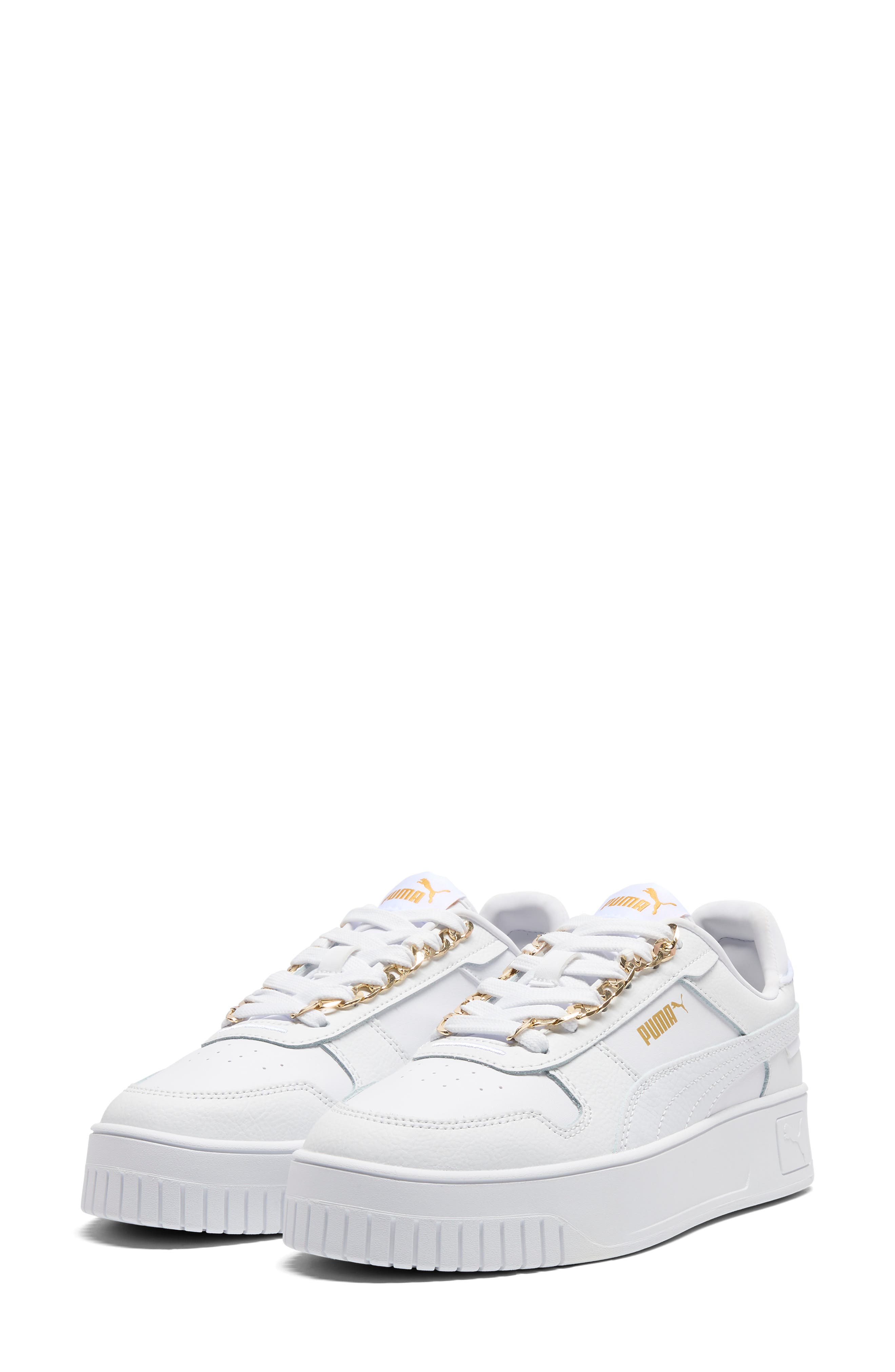 Carina Street Bling Leather Platform Sneaker