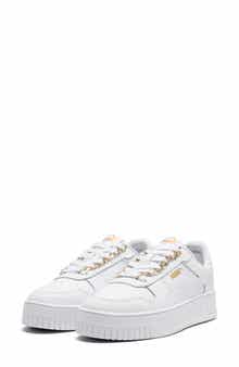 Carina Street Bling Leather Platform Sneaker