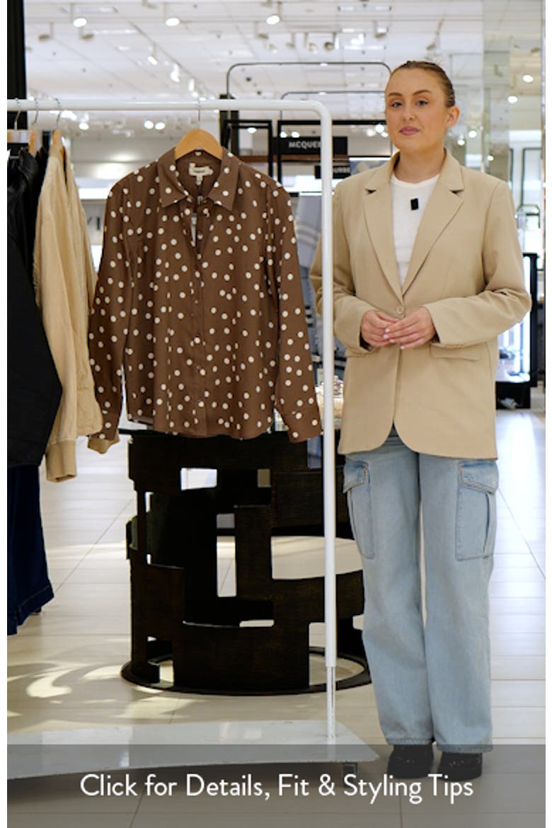 Ellery Polka Dot Button-Up Shirt video