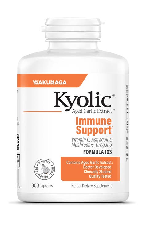 Aged Garlic Extract Formula 103, Immune Support, Capsules 300 Count