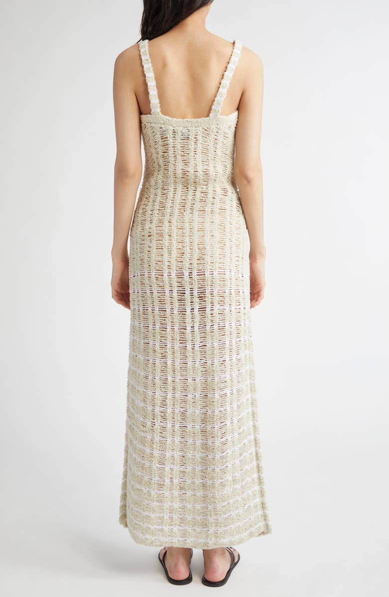 ZANKOV Libiana Stripe Openwork Sweater Dress, Alternate, color, 