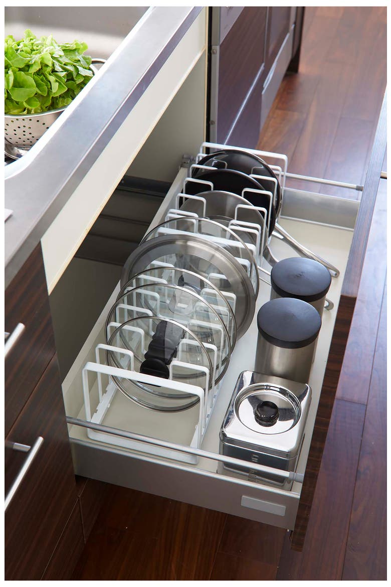 Cupboard Storage Rack, Alternate, color, WHITE