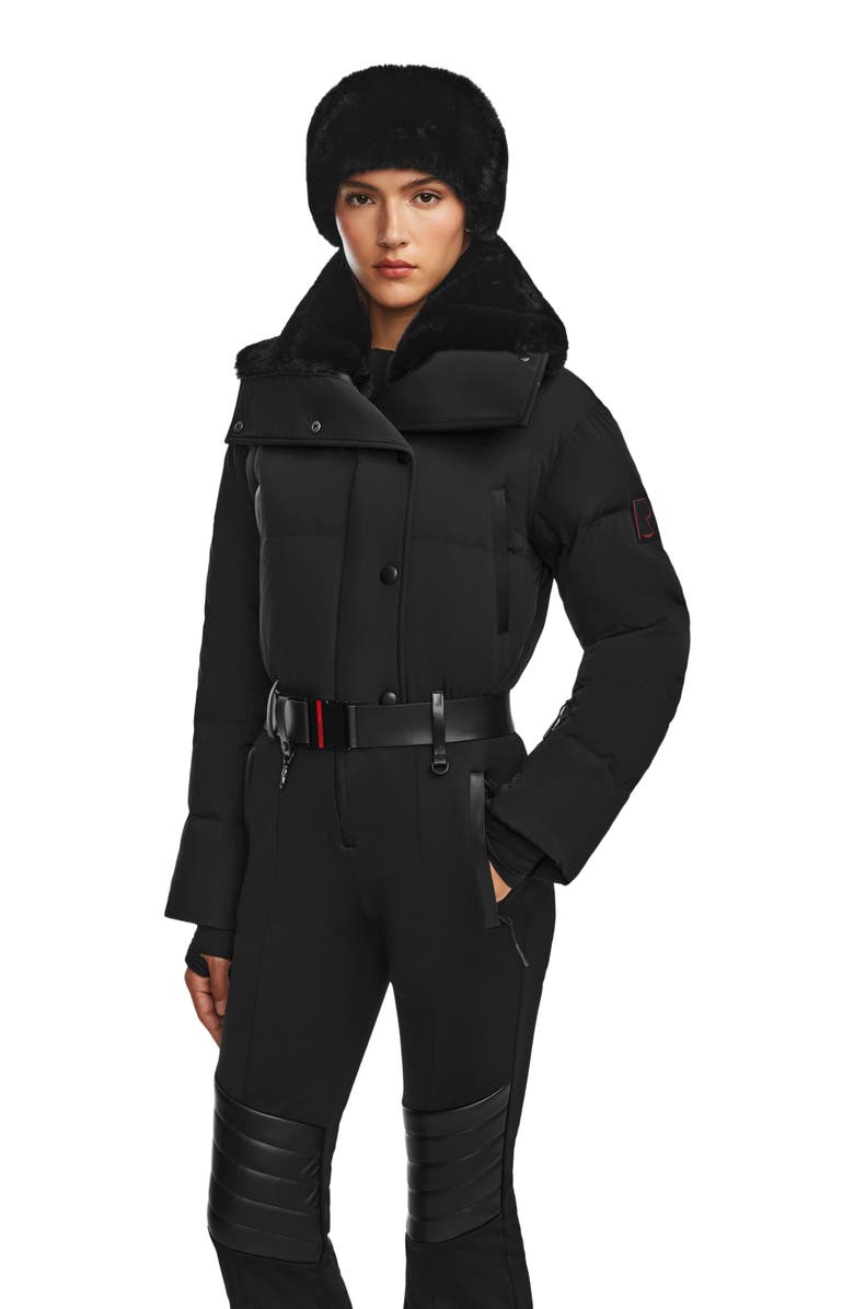 Rudsak LOVE WOMEN'S SKI SUIT WITH FAUX FUR COLLAR, Alternate, color,