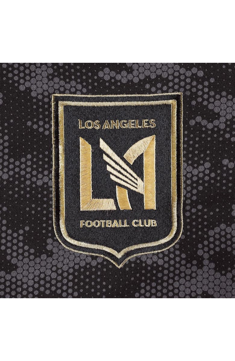 THE WILD COLLECTIVE Men's The Wild Collective Black LAFC Printed Button-Up Shirt, Alternate, color,