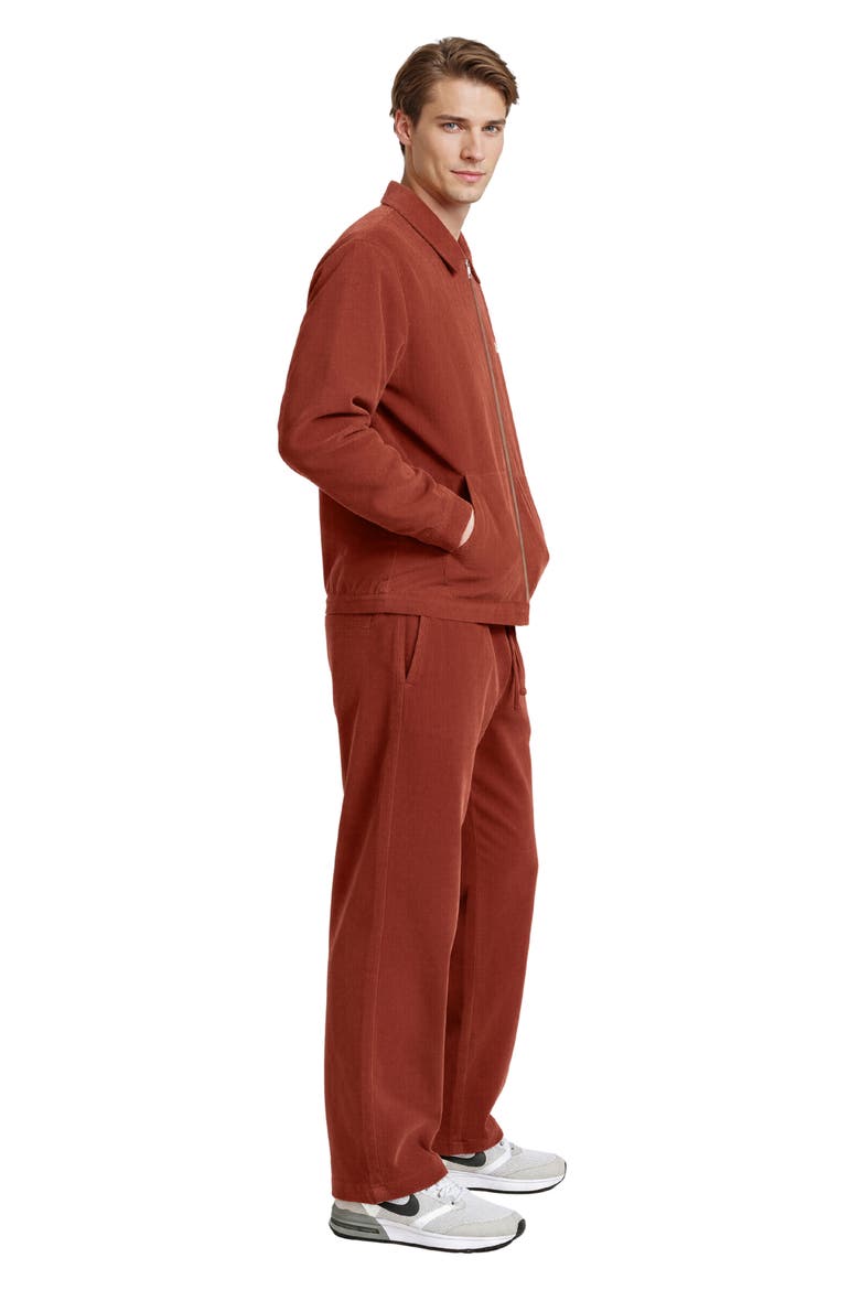 Zip-Up Corduroy Jacket, Alternate, color, TERRACOTTA