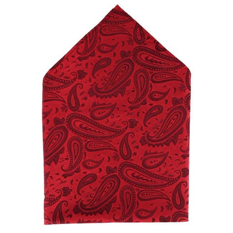 Banbury Tone on Tone Paisley 12 Inch Silk Pocket Square