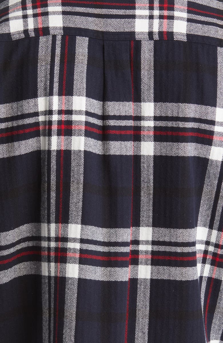 Carhartt Work In Progress Wallace Plaid Flannel Button-Up Shirt, Alternate, color,