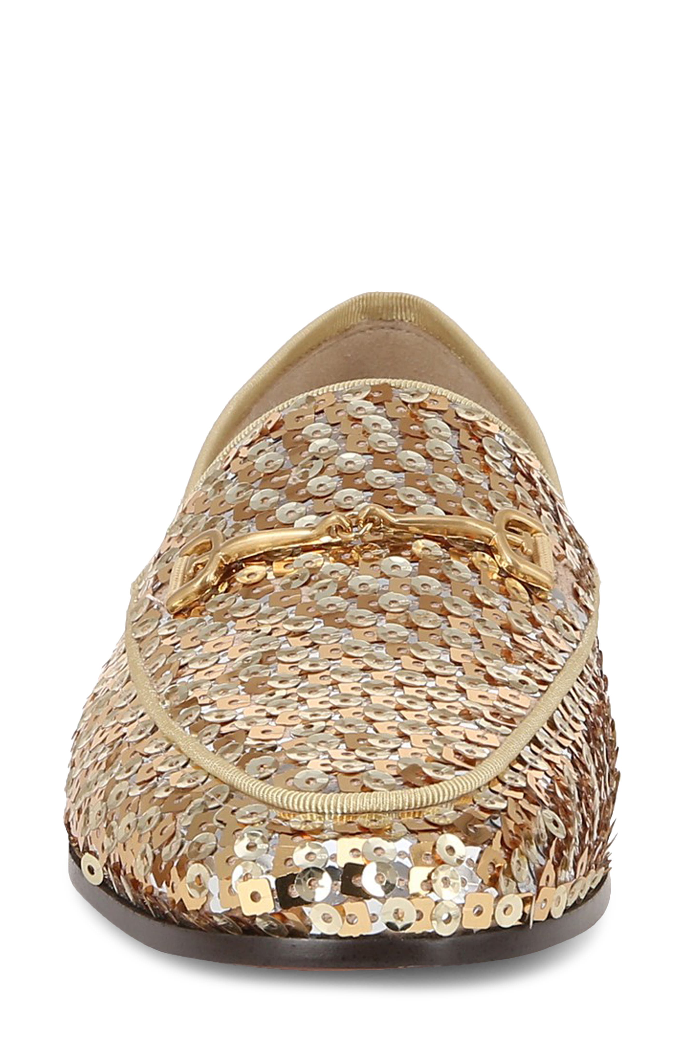 Sam Edelman Loraine Sequin Loafer, Alternate, color, Gold Multi