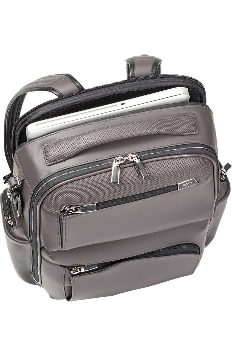 Tumi Arrivé - Bradley Leather Backpack, Alternate, color,