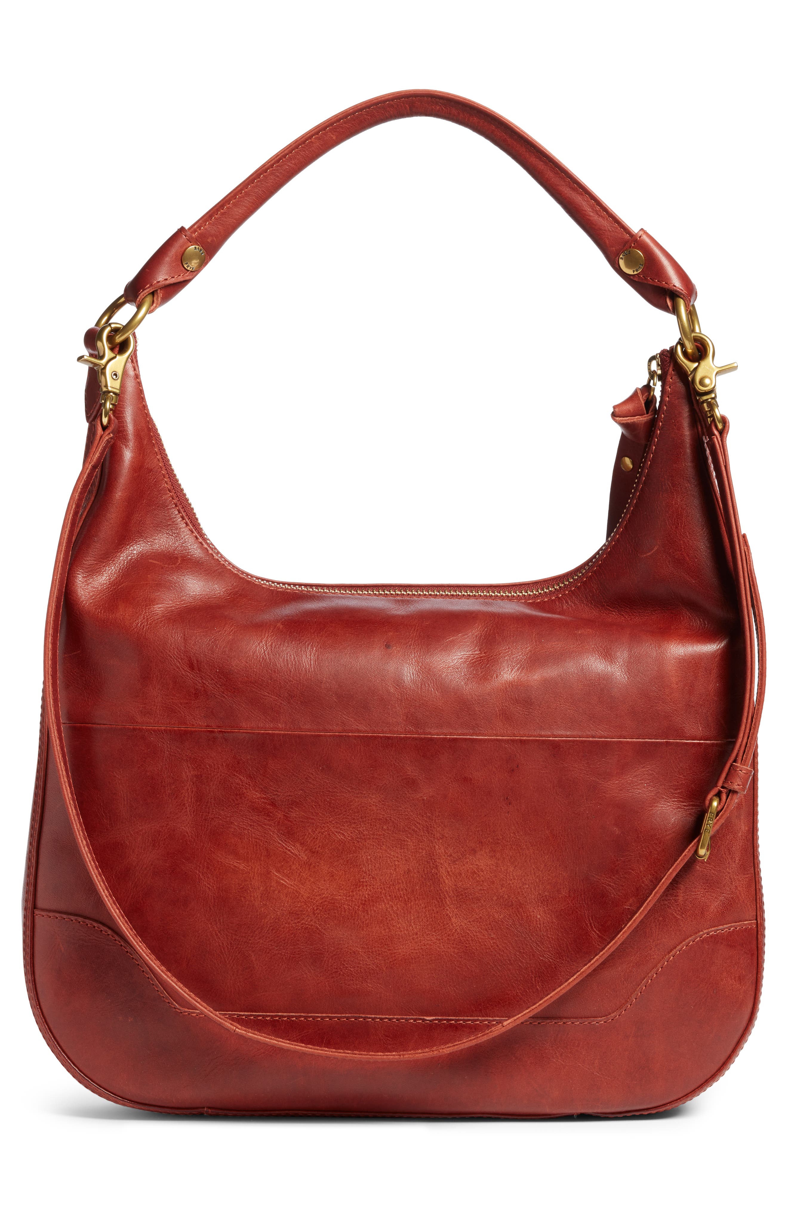 Frye Melissa Large Leather Hobo, Alternate, color, 