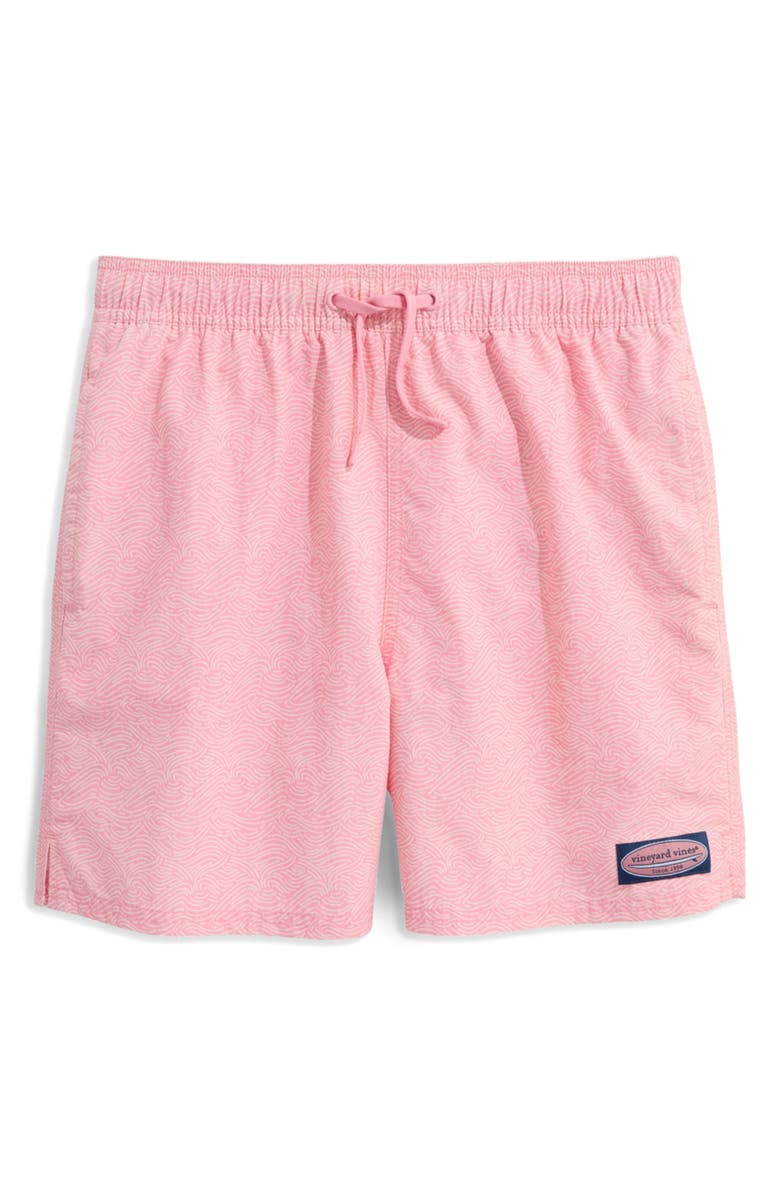 vineyard vines Kids' Island Swim Trunks, Main, color, Sea Lines Palm Beach