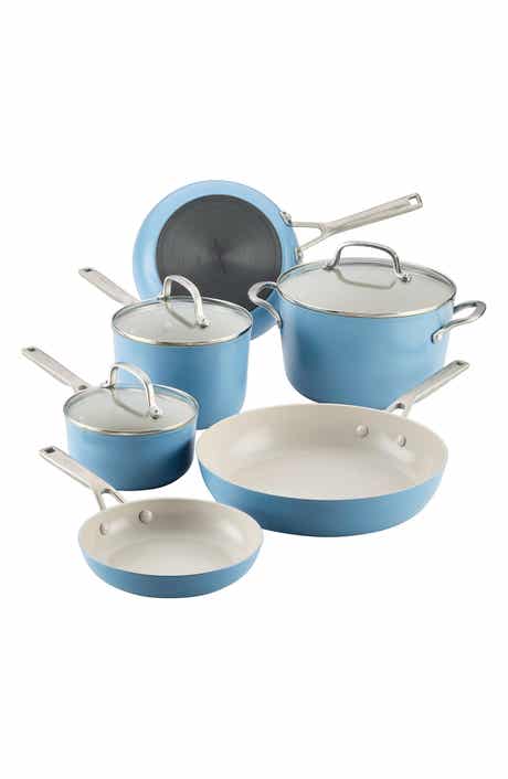 9-Piece Hard-Anodized Ceramic Cookware Set