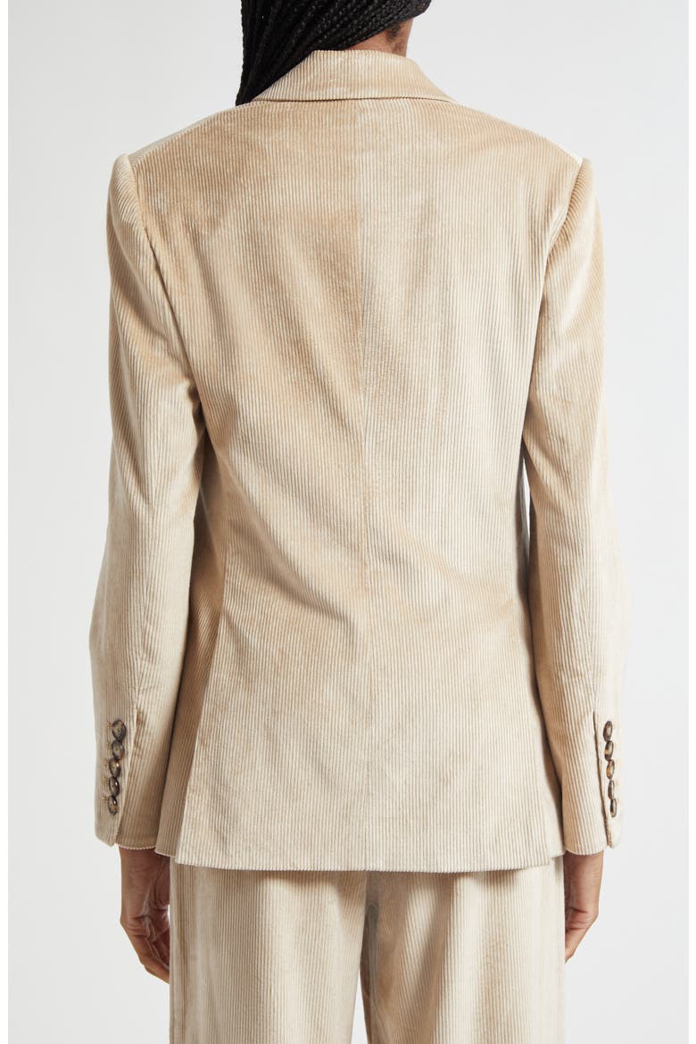 Sevyn Corduroy Double Breasted Dickey Jacket, Alternate, color, HEATHERED SAND