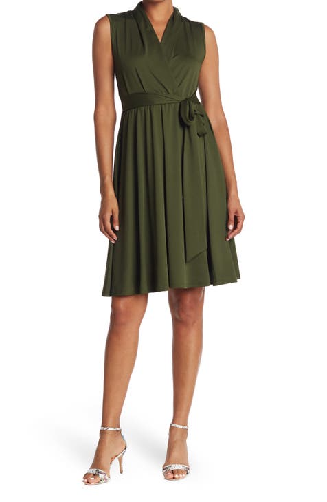 Prescott Sleeveless Wrap Dress