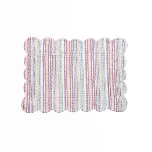 C & F Home C&f Home Maisie Cotton Quilted Reversible Placemats Set Of 6, 13" X 19" In Multi