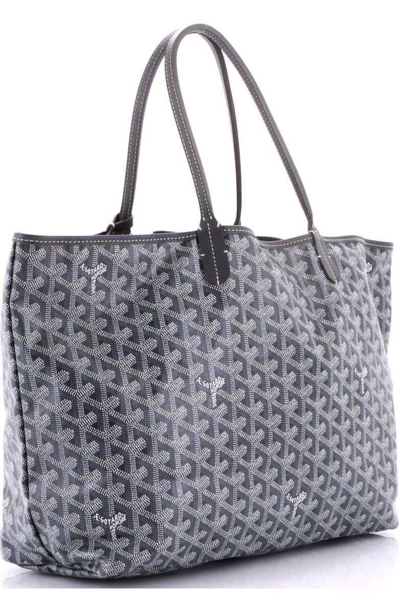 Pre-Owned Goyard Saint Louis Tote Coated Canvas PM, Alternate, color, Gray