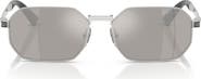 Versace 54mm Rectangular Sunglasses