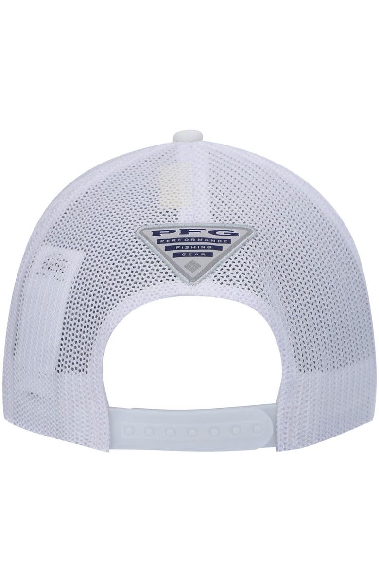 Columbia Men's Columbia White LSU Tigers PFG Snapback Hat, Alternate, color, 