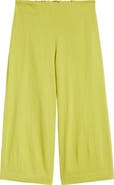 Free People Demi Wide Leg Linen Blend Pants