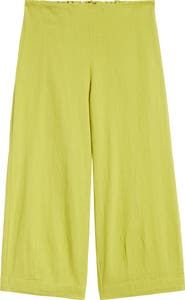 Free People Demi Wide Leg Linen Blend Pants