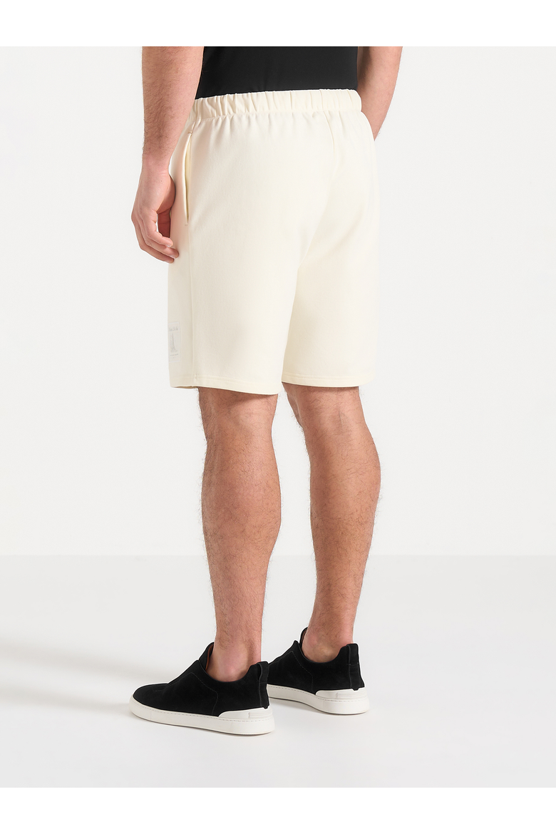 SH001 Unisex Cotton Shorts, Alternate, color, Cream