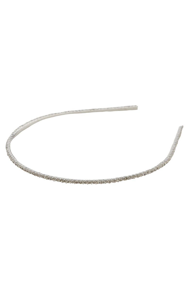 Tasha 'Single' Crystal Headband, Alternate, color, 
