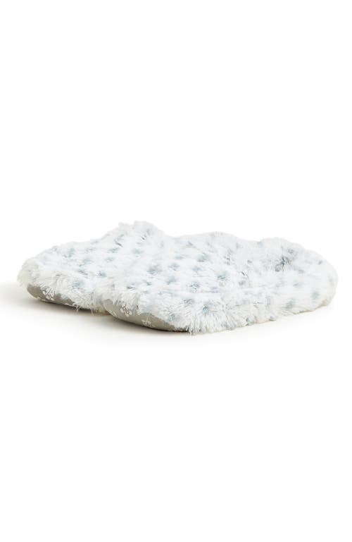Warmies Plush Slippers In Snowy Dots