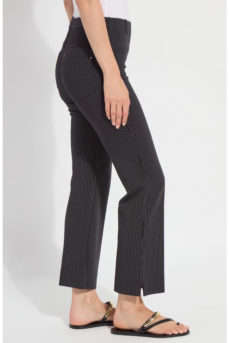 Pinstripe Baby Boot Ankle Pants, Alternate, color, SEASONLESS PINSTRIPE